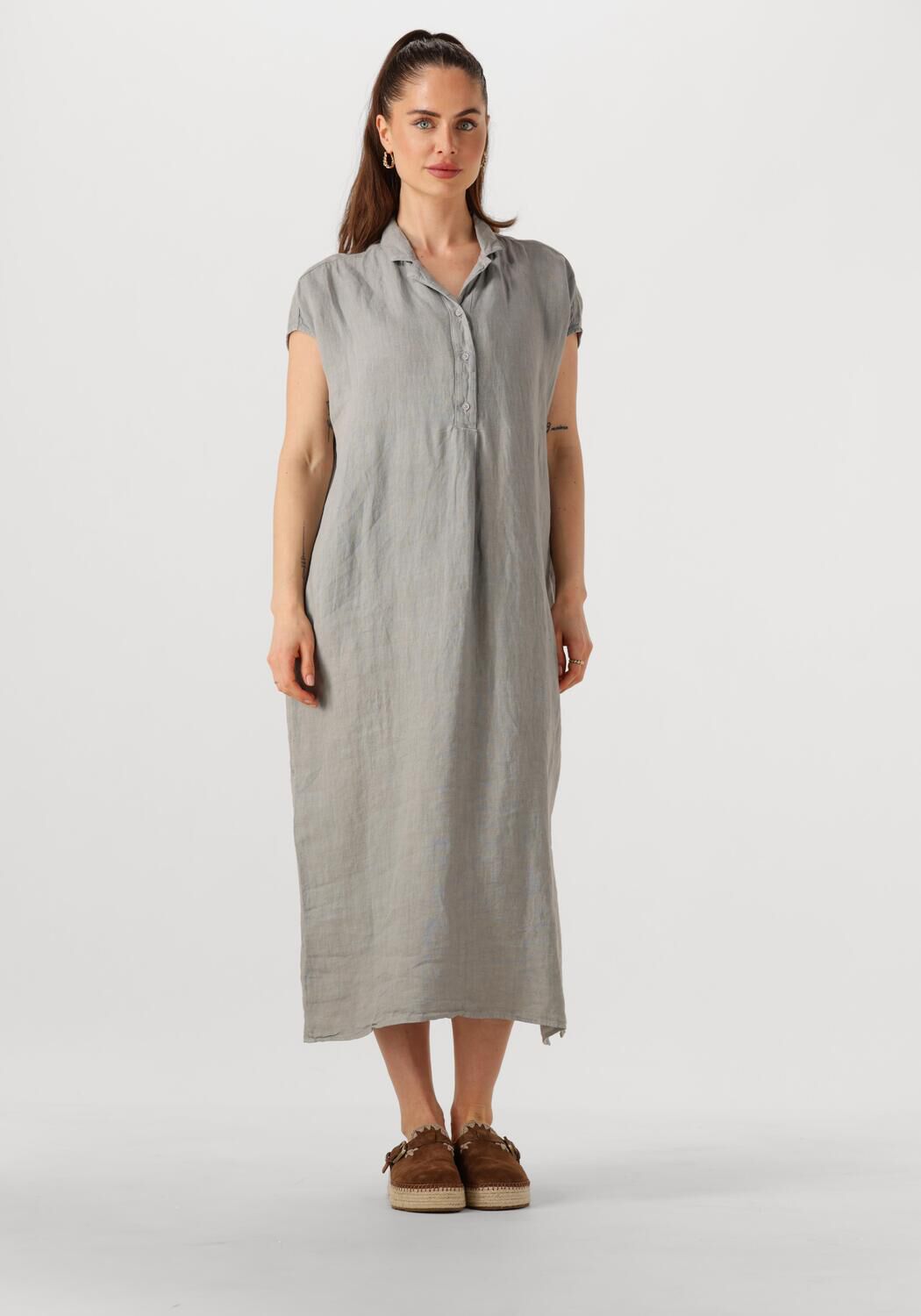 PENN & INK Dames Jurken Dress Grijs