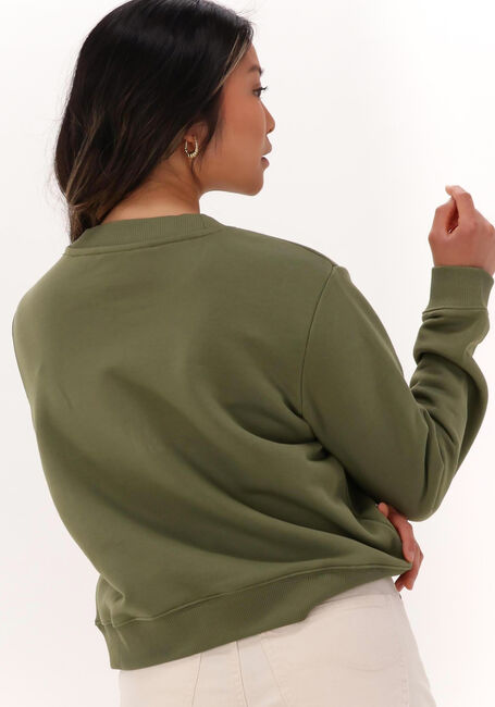 Groene SCOTCH & SODA Sweater REGULAR FIT CROPPED CREWNECK - large