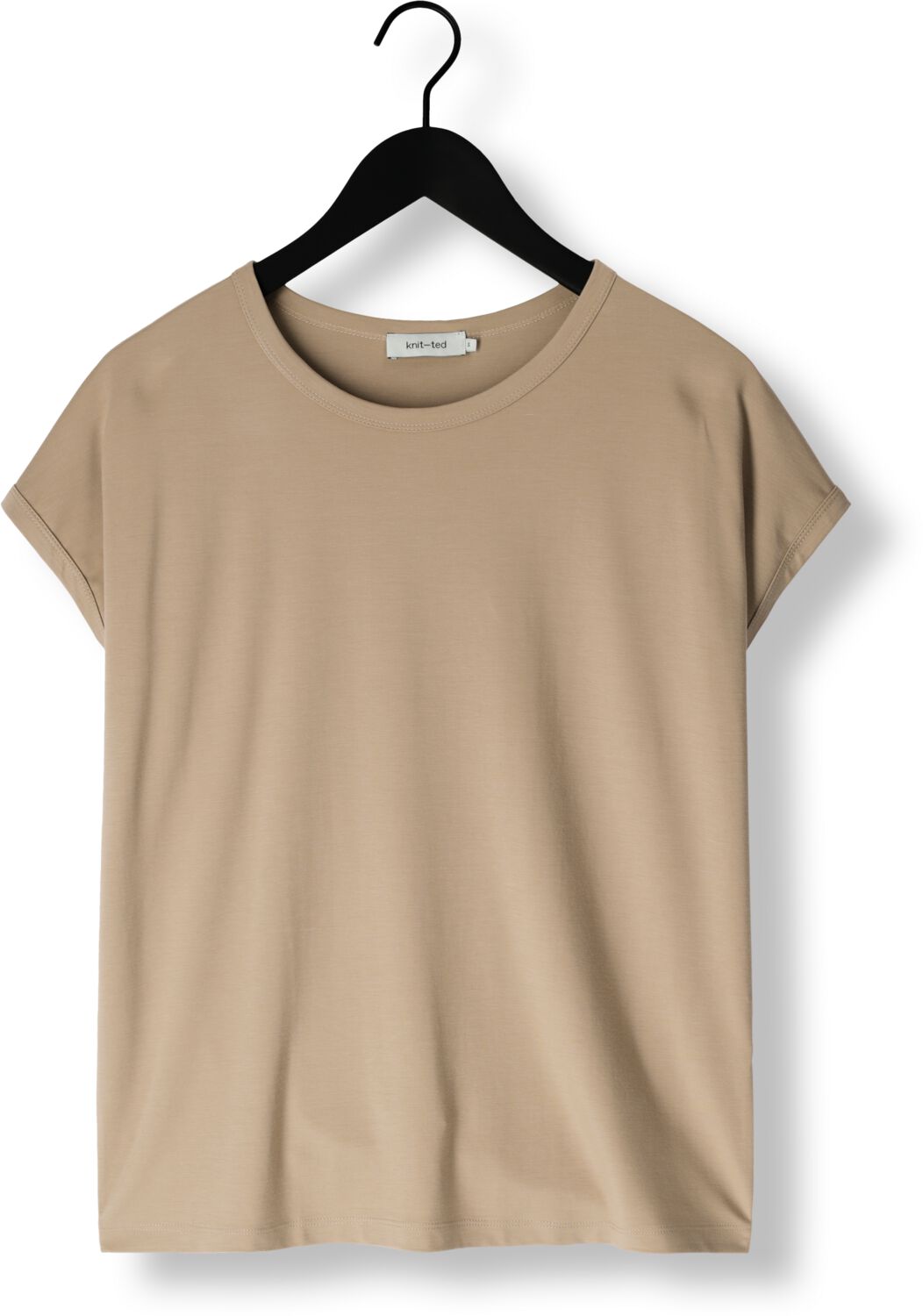 KNIT-TED Dames Tops & T-shirts Emma Beige