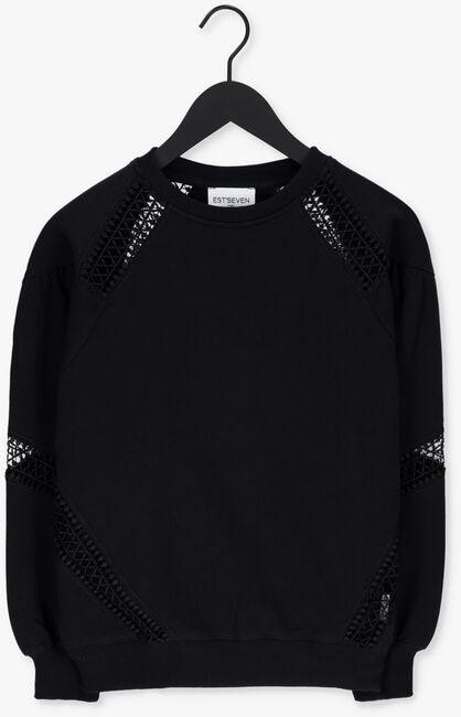 Zwarte EST'SEVEN Sweater EST’SOLO - large