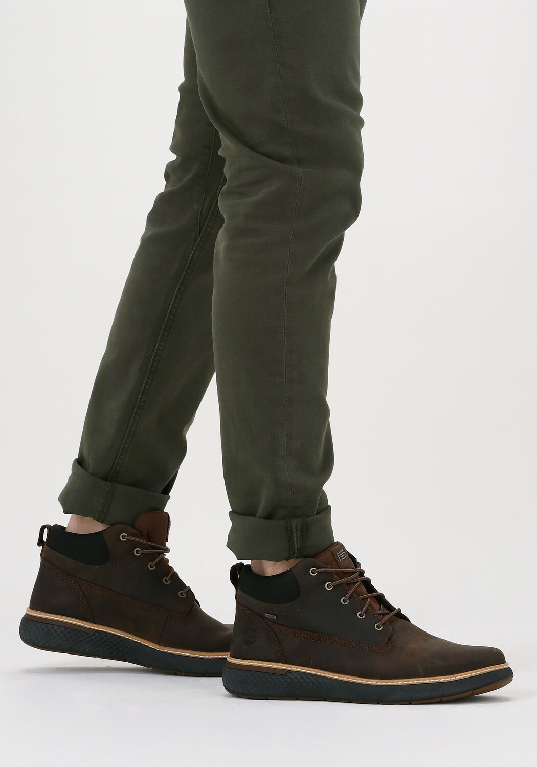 Bruine TIMBERLAND Hoge sneakers CROSS MARK GTX CHUKKA - large