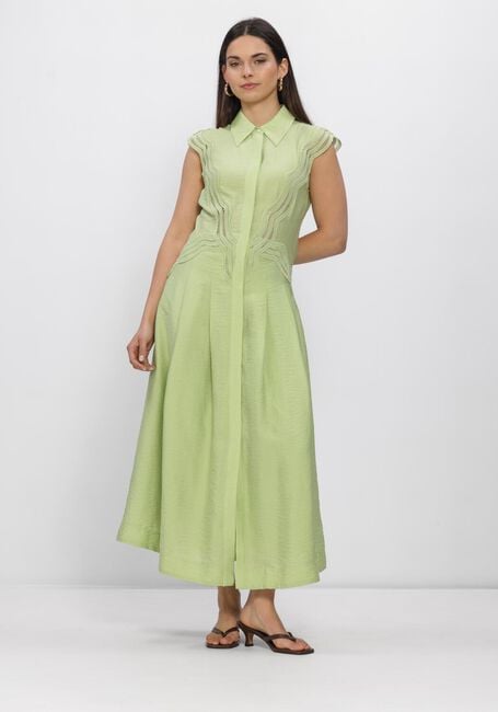 Groene COPENHAGEN MUSE Midi jurk CMCOLE-DRESS - large