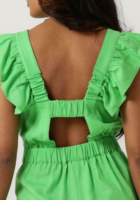 Groene Y.A.S. Jumpsuit YASSUMMER SS ANKLE JUMPSUIT - large