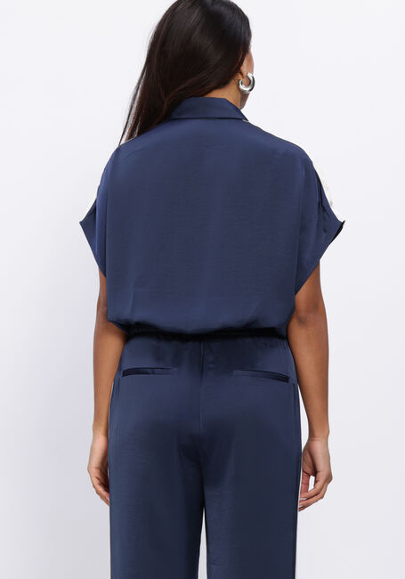 Blauwe DANTE6 Blouses SIREN TIE KNOT SHIRT - large