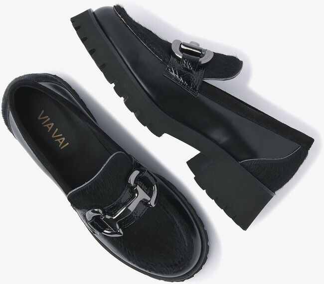 Zwarte VIA VAI Loafers JACE BANKS - large