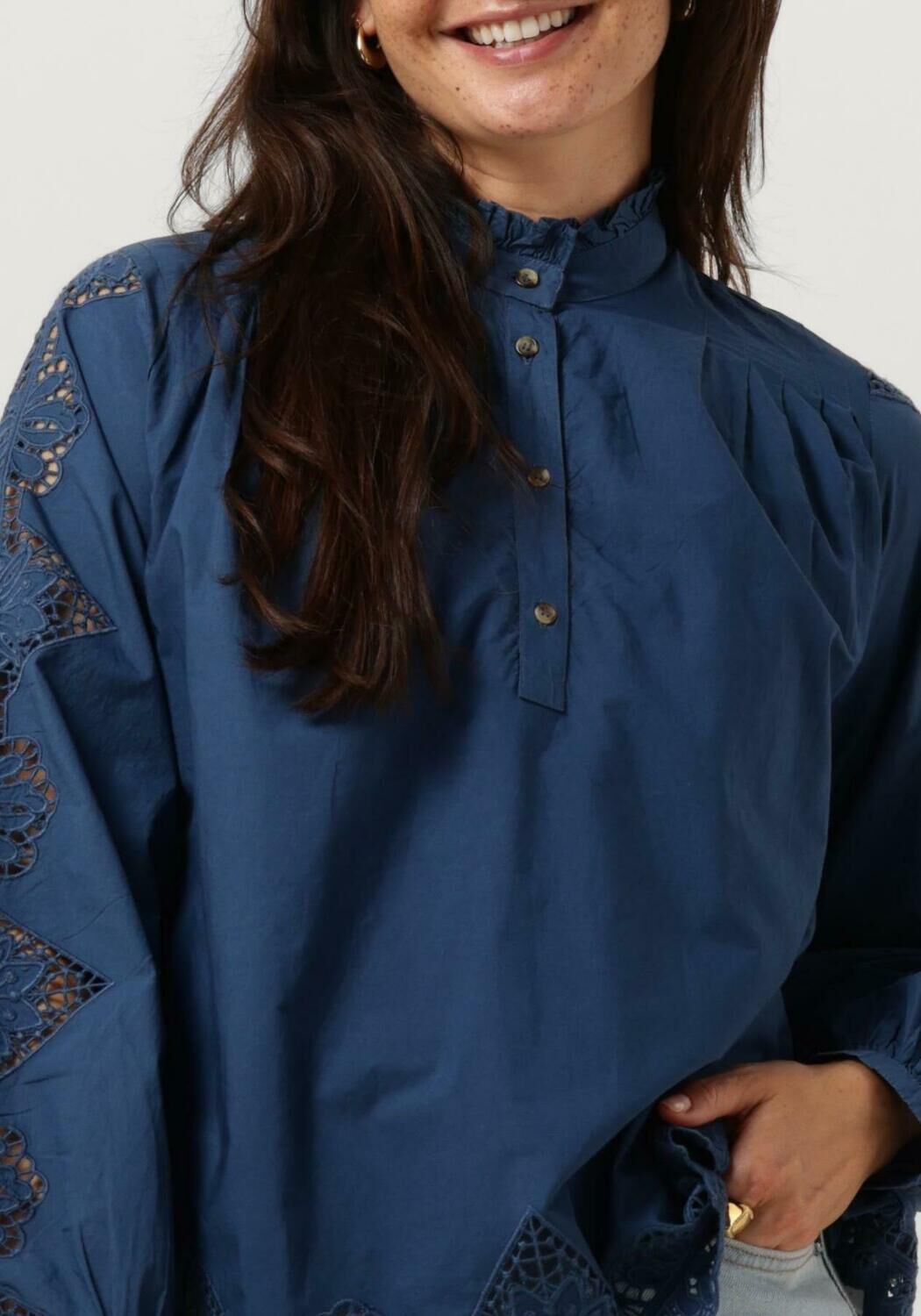 VANESSA BRUNO Dames Blouses Bay Blauw