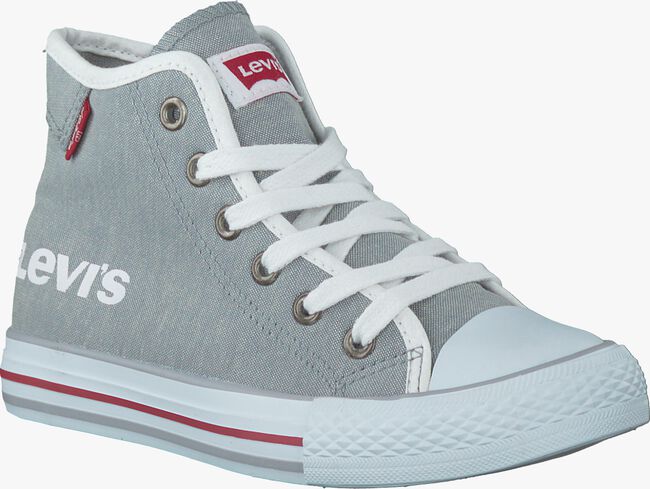 Grijze LEVI'S Sneakers DUKE MG MID CHAMBRAY KIDS - large