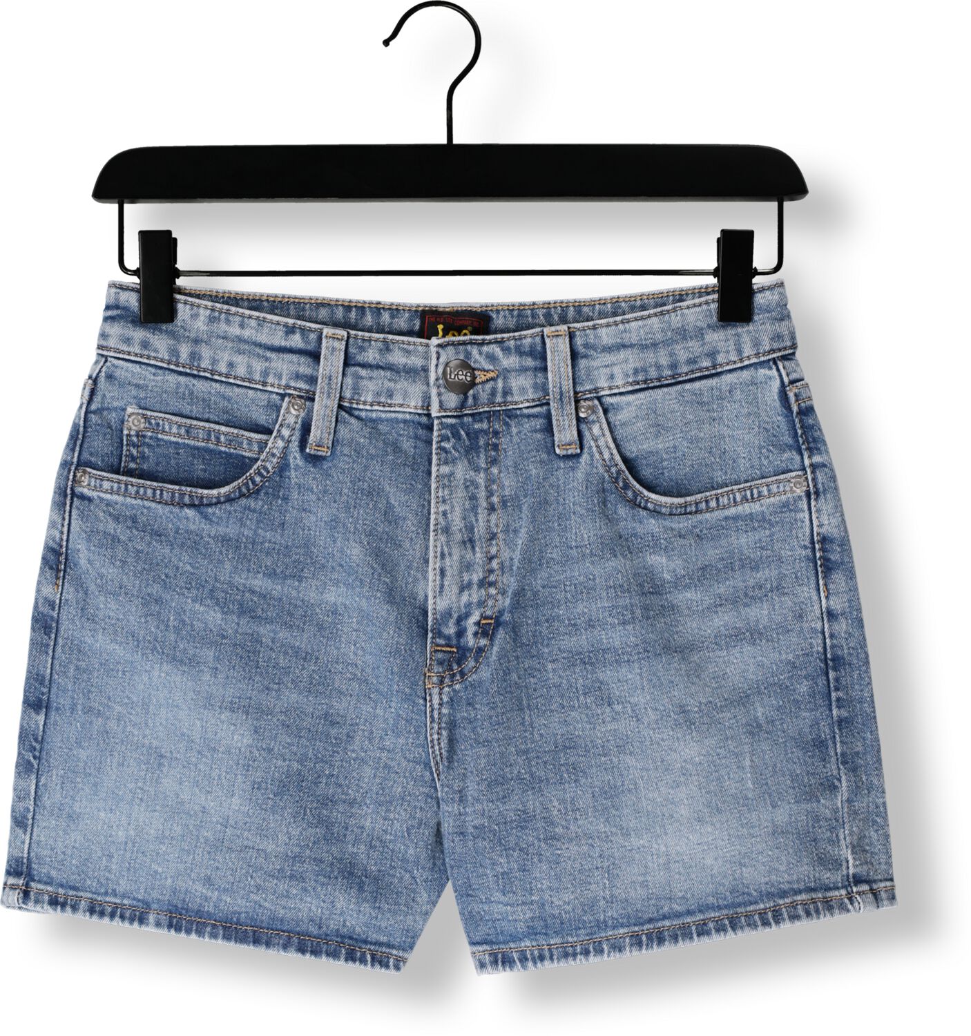 LEE Dames Jeans Carol Short Blauw
