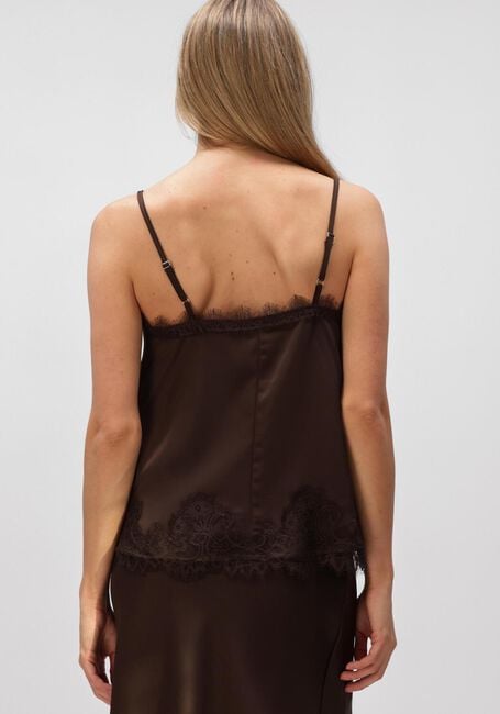Bruine OBJECT Top OBJNALINE REG SLIP LACE TOP - large
