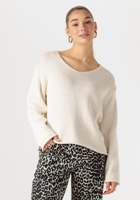 Ecru MOS MOSH Trui MMBINE LSV-NECK KNIT - large