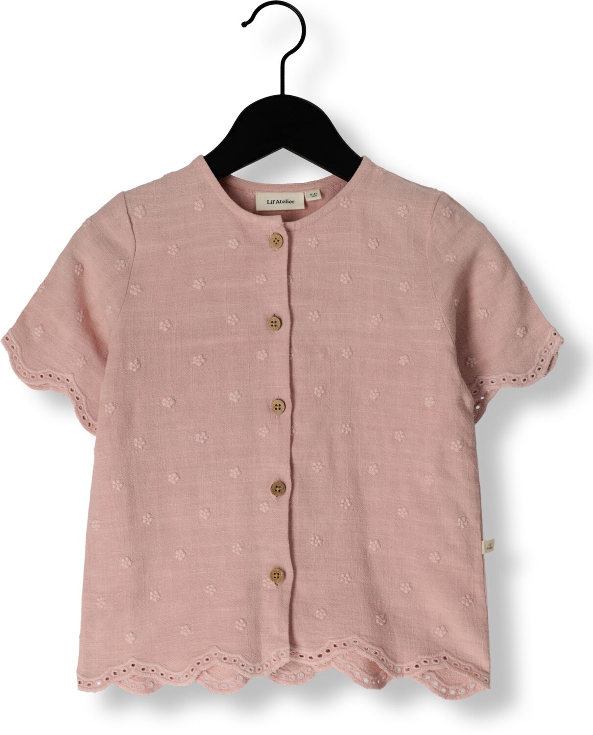 LIL' ATELIER Meisjes Rokken Nmfkaja Ss Shirt Lil Lichtroze