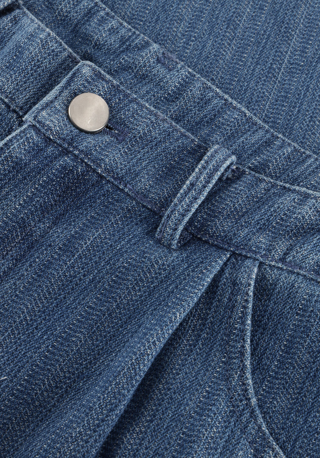 Blauwe OMODA ATELIER Wide jeans X MODEROSA - CORE - large