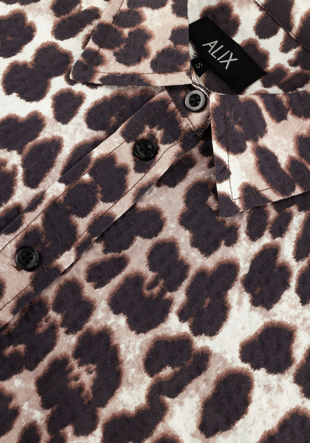 Multi ALIX THE LABEL Blouses LADIES WOVEN ANIMAL BLOUSE - large