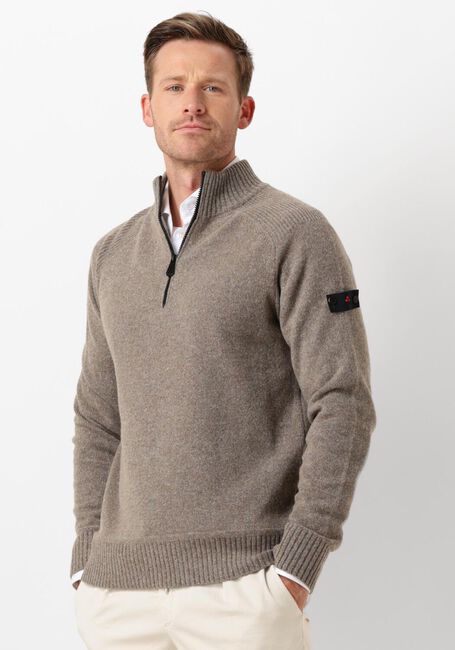 Taupe PEUTEREY Trui BRAILLE - large