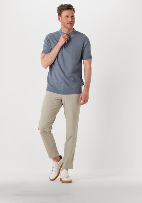 Lichtblauwe SAINT STEVE Polo SONNY - large
