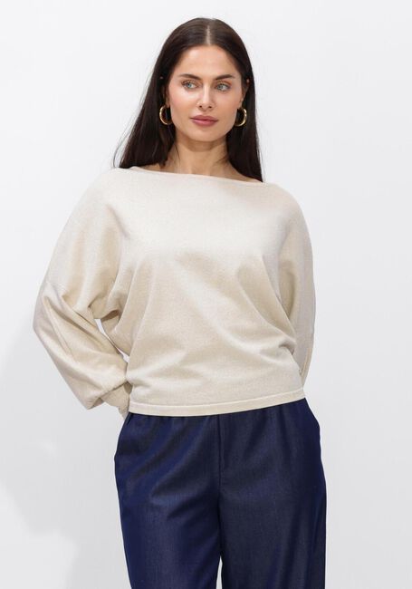 Zand NUKUS Trui JORIEN PULLOVER LUREX - large