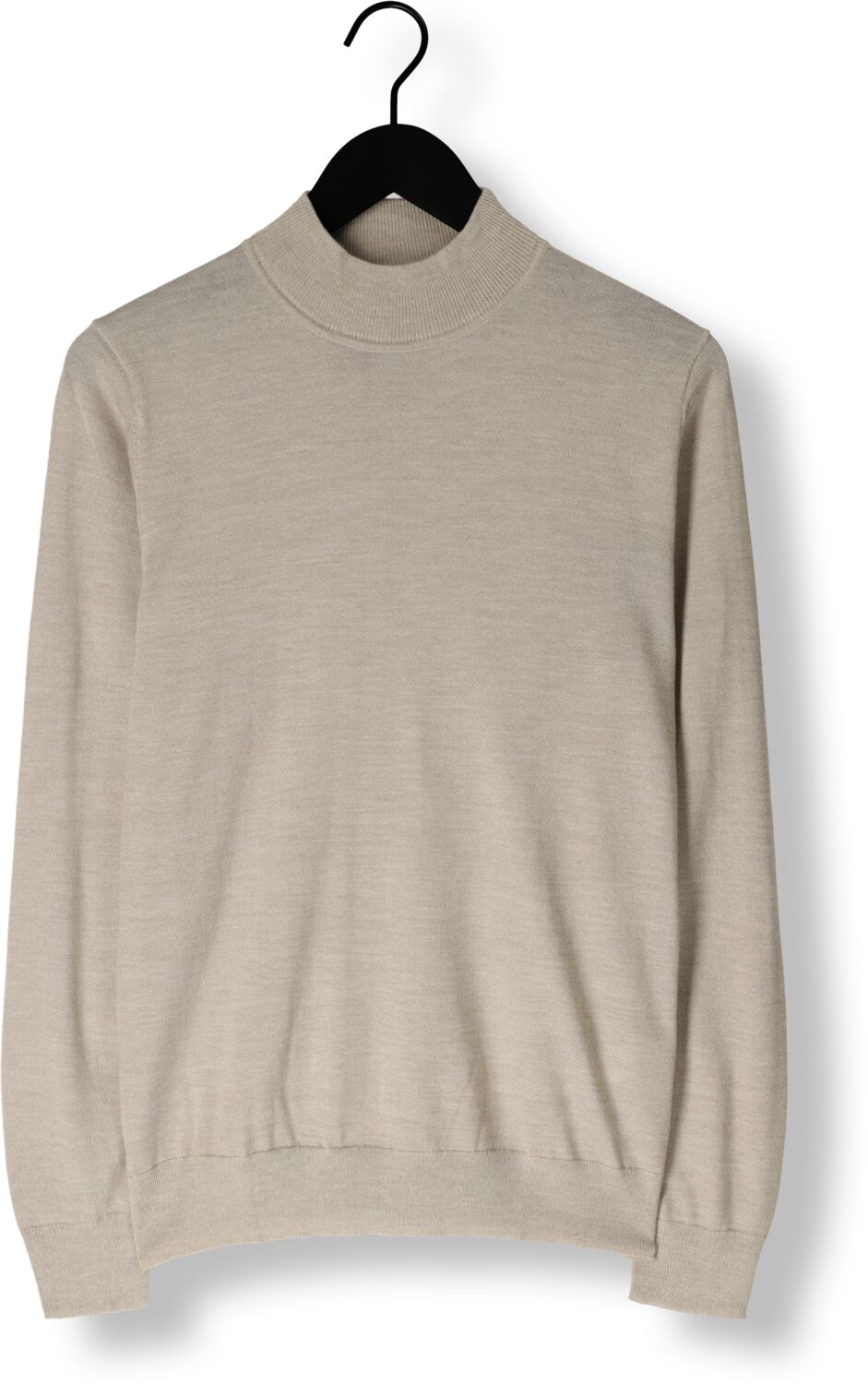 PROFUOMO Heren Truien & Vesten Pullover Mock Beige