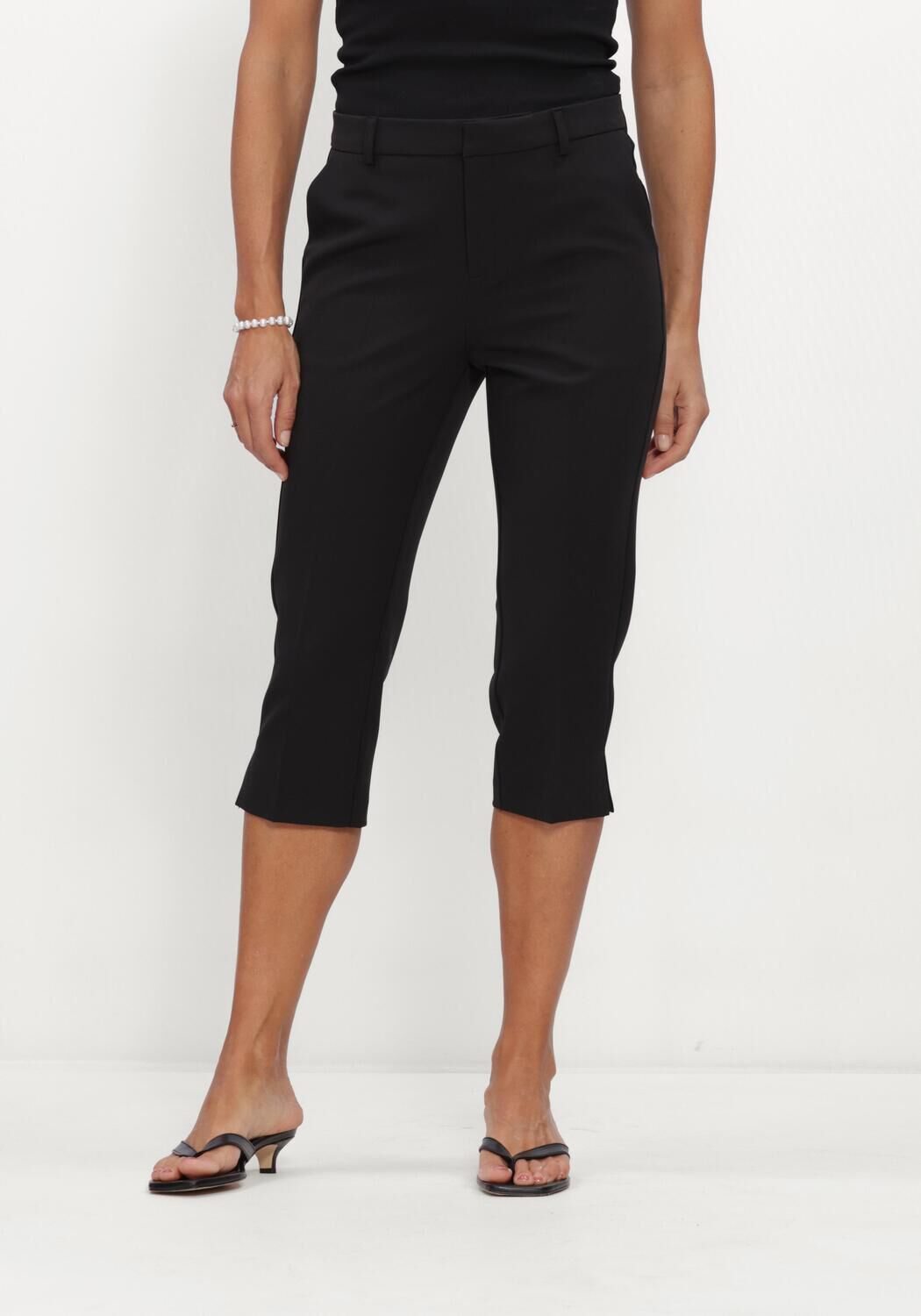 Zwarte NEO NOIR Broeken TASIA SUIT CAPRI PANTS - large