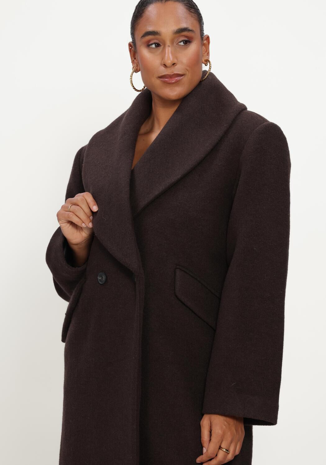 Bruine COPENHAGEN MUSE Jassen CMFOUZ-COAT - large