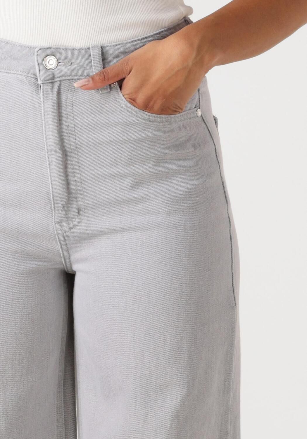 SECOND FEMALE Dames Jeans Denira Denim Jeans Grijs