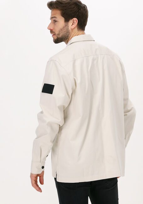 Gebroken wit CALVIN KLEIN Overshirt GMD UTILITY OVERSHIRT - large