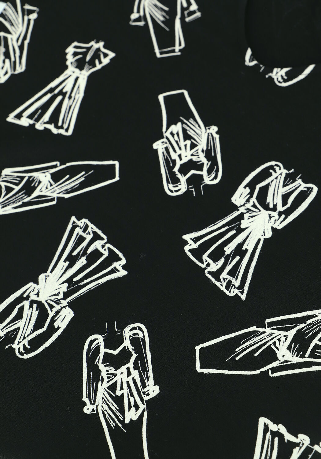 Zwarte JANSEN AMSTERDAM Top TOP V-NECK - large