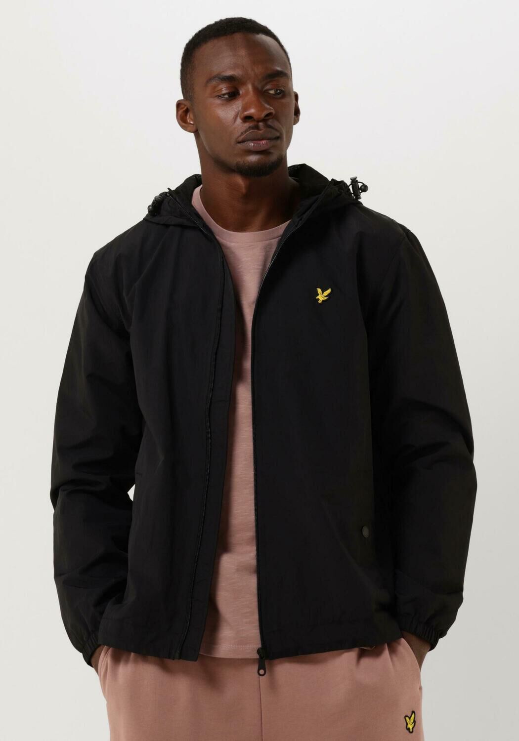 Lyle & scott zip top through hooded core jacket
