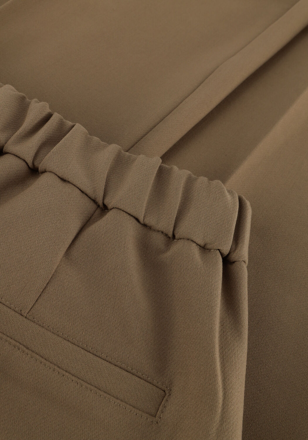 Donkergroene SUMMUM Wijde broek TROUSERS WIDE LEGS FOAM UNI - large