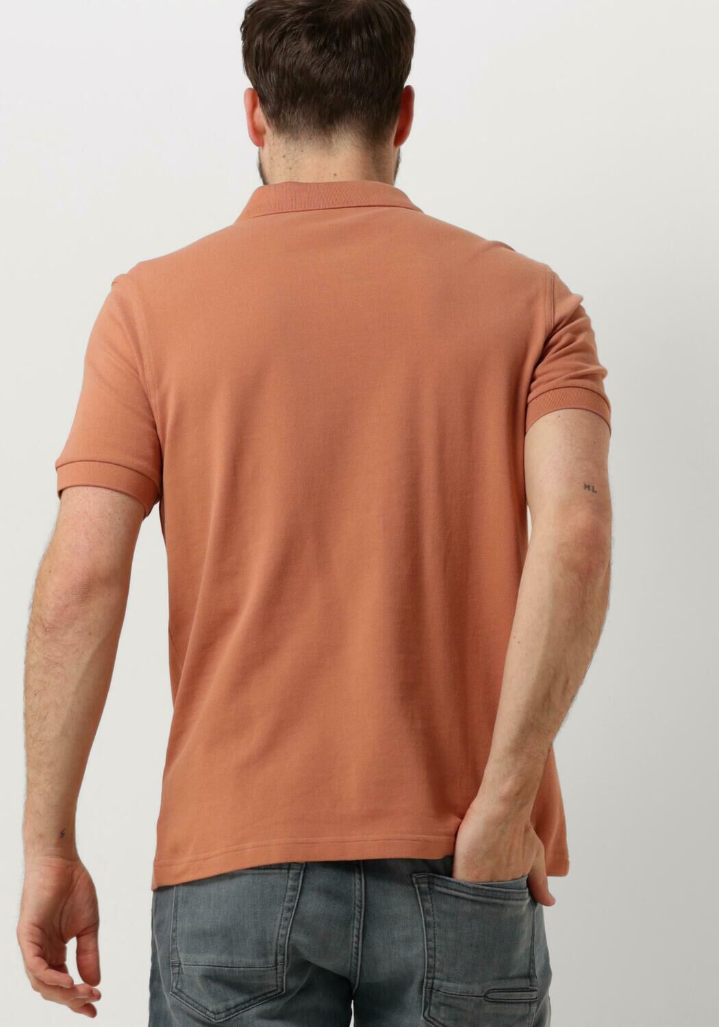 FRED PERRY Heren Polo's & T-shirts The Plain Shirt Oranje