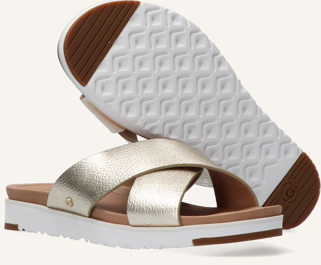 Gouden UGG Slippers W KARI METALLIC Gouden UGG Slippers W KARI METALLIC - large