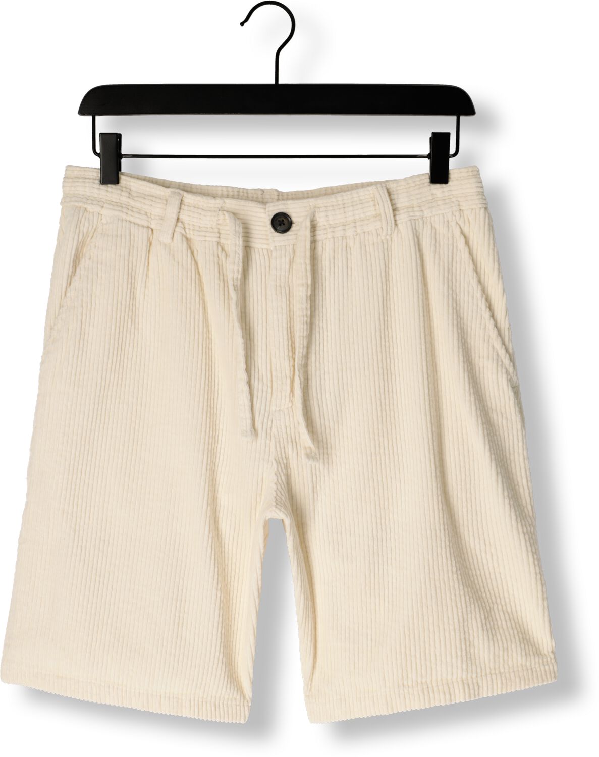 ANERKJENDT Heren Broeken Akjan Corduroy Shorts Gebroken Wit
