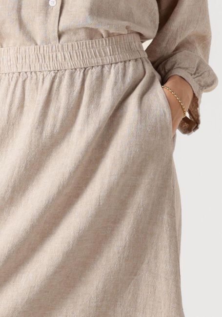 Beige MSCH COPENHAGEN Midirok MSCHPENNIE GINIA HW SKIRT - large