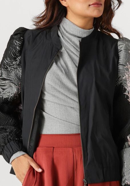 Multi SUMMUM Blazers BOMBER JACKET LEAVES JACQUARD - large