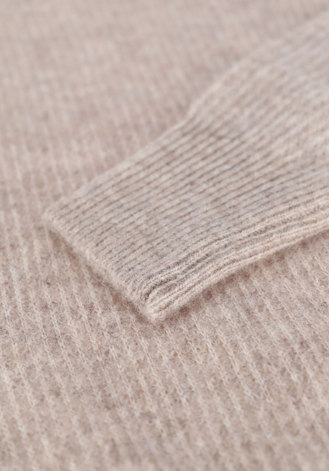 Beige NEO NOIR Trui MARLIA KNIT BLOUSE - large