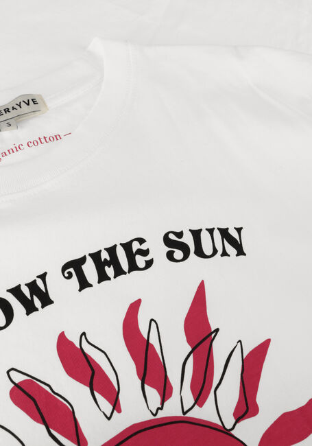 Ecru HARPER & YVE T-shirt SMILEY-SS Ecru HARPER & YVE T-shirt SMILEY-SS - large