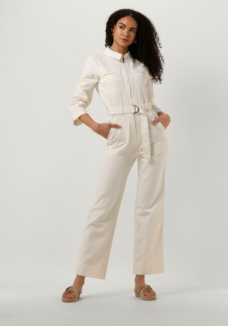 Gebroken wit BY-BAR Jumpsuit LOUISE TWILL SUIT - large