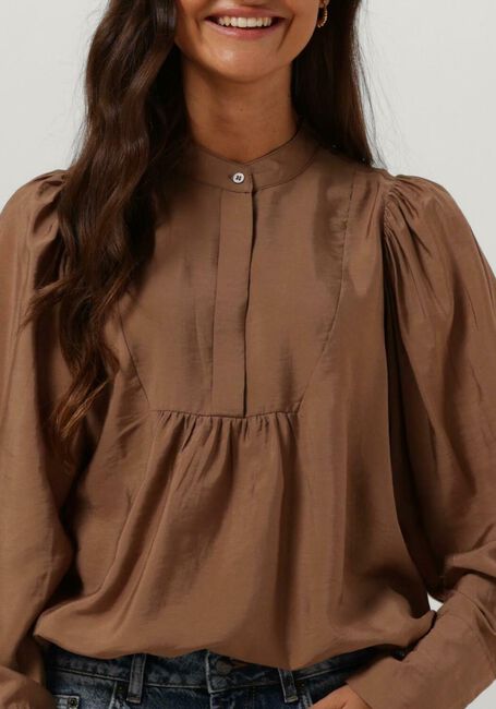 Bruine CO'COUTURE Blouses CALLUM VOLUME SHIRT - large