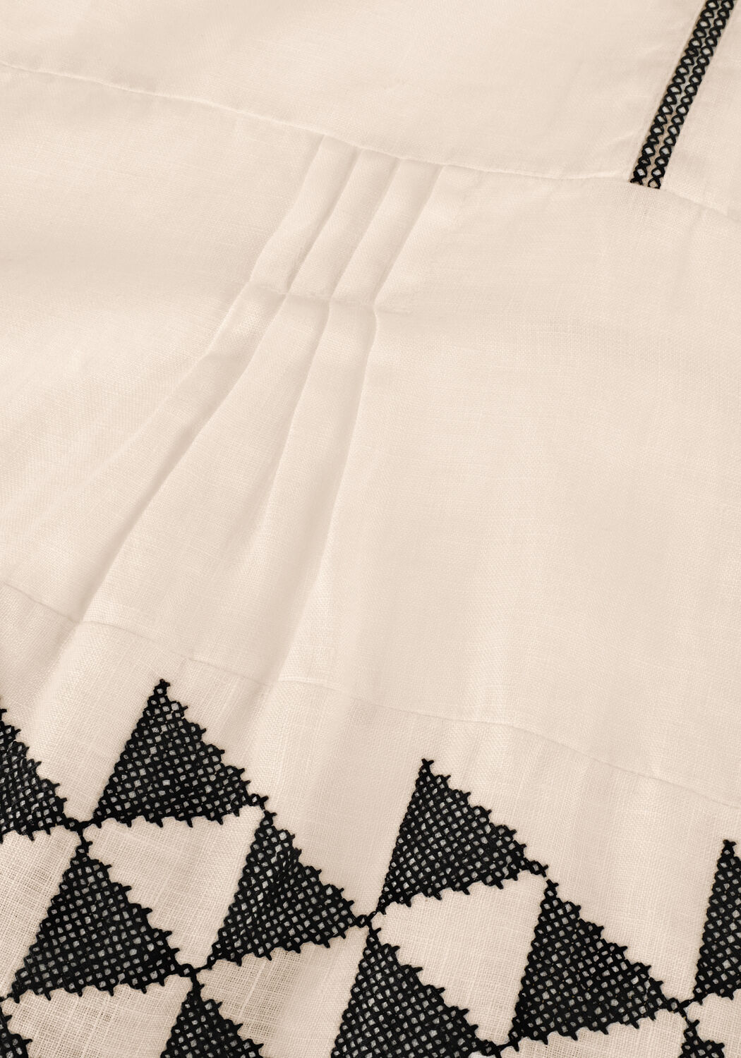 Ecru GREEK ARCHAIC KORI Maxi jurk 230243 - large