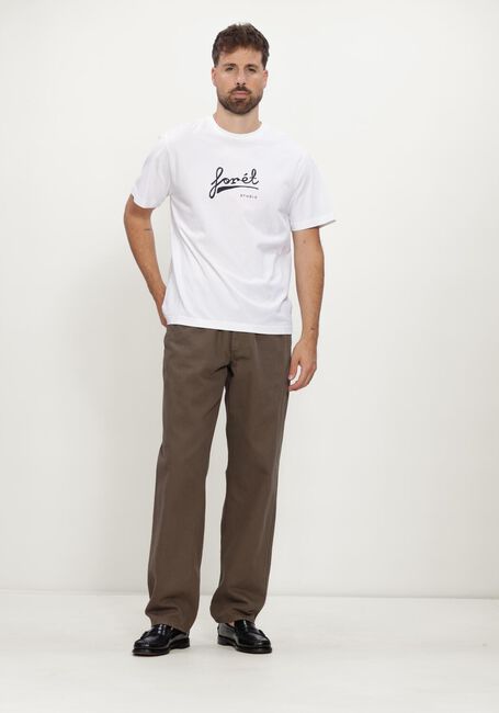 Witte FOR&Eacute;T T-shirt GARAGE TSHIRT - large