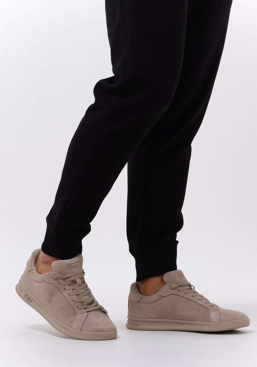 Beige POLO RALPH LAUREN Lage sneakers HERITAGE COURT - large