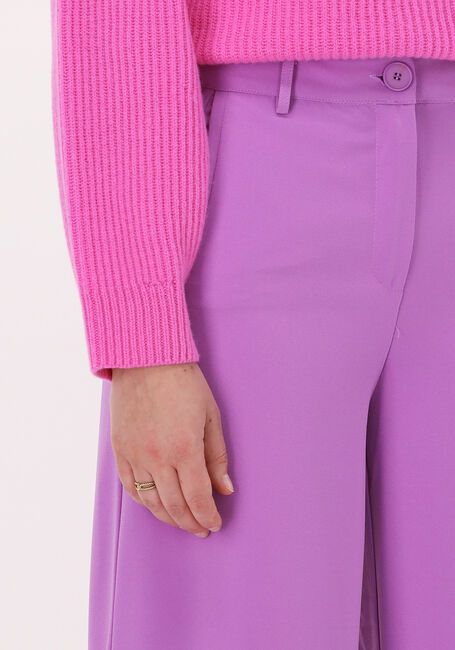 Paarse CO'COUTURE Wijde broek ALEXA WIDE PANT - large