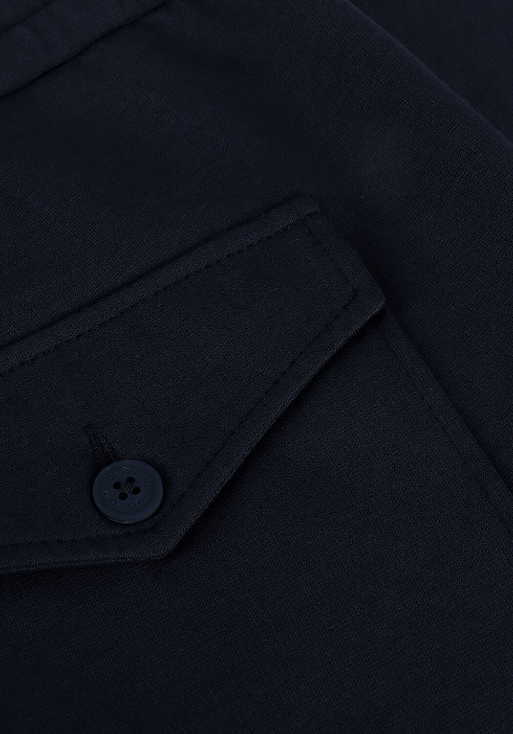 Donkerblauwe THE GOODPEOPLE Pantalon BEN - large