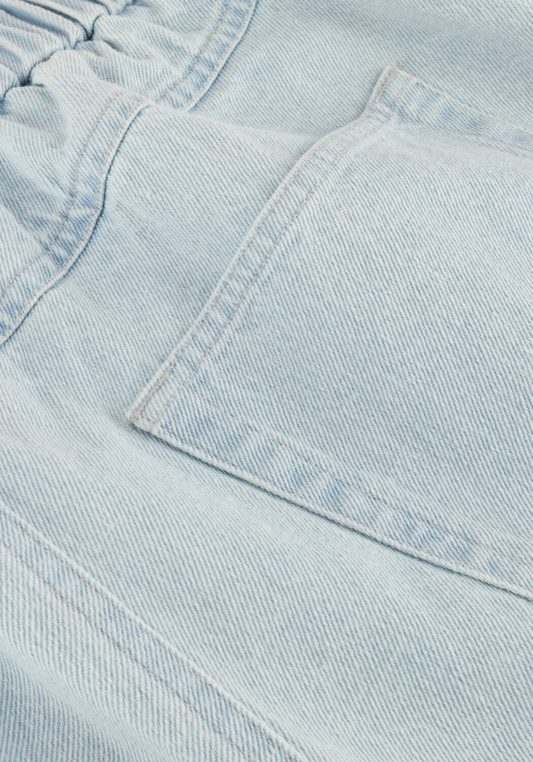 Lichtblauwe BY-BAR Shorts LEON BLEACHED DENIM SHORT - large