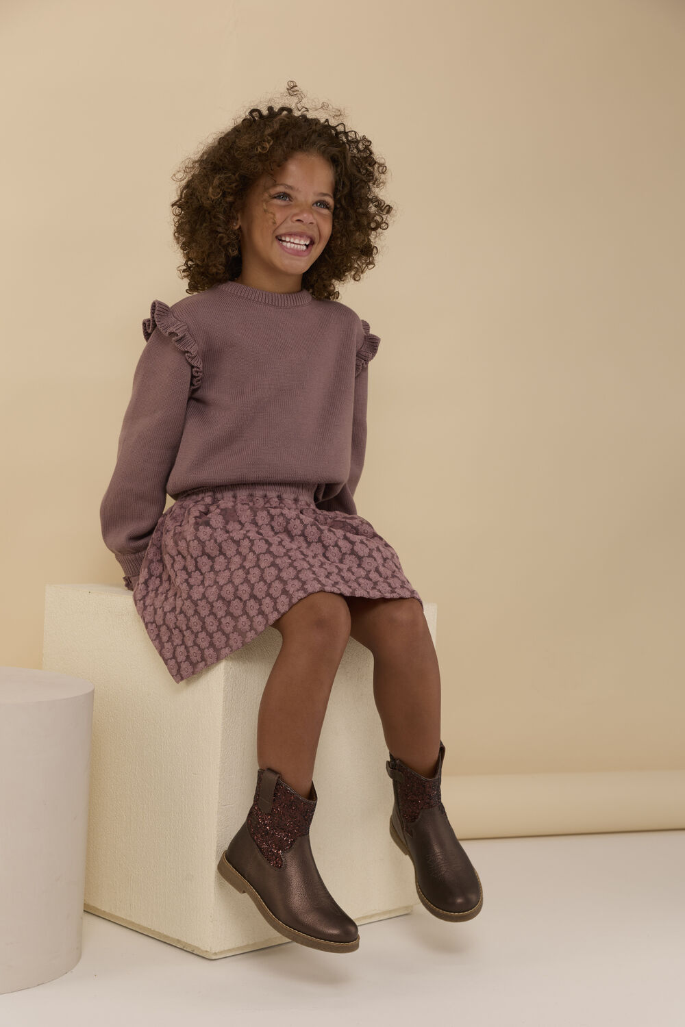 Roze TON & TON Minirok TILLY - large