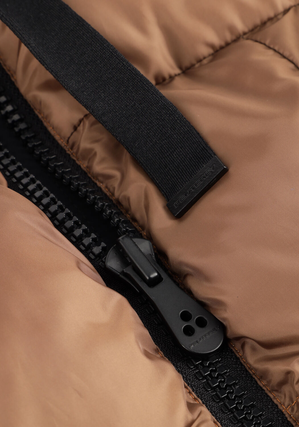 Bruine PEUTEREY Gewatteerde jas NUNKI MQN 02 - large