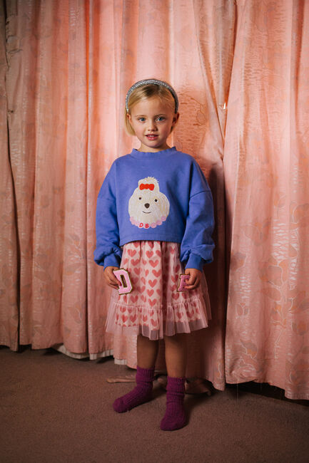 Roze DAILY BRAT Minirok ADORE TULLE SKIRT - large