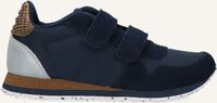 Blauwe WODEN Lage sneakers NOR SUEDE - medium