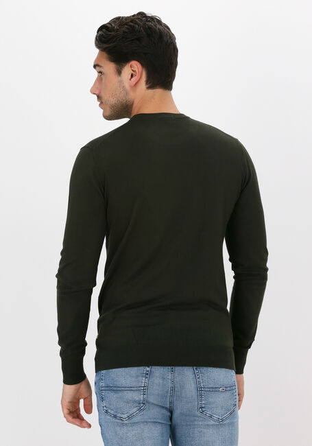 Groene SCOTCH & SODA Trui 164887 - MELANGE CREWNECK PULL - large