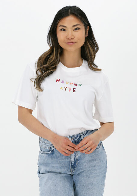 Gebroken wit HARPER & YVE T-shirt LOGO-SS - large