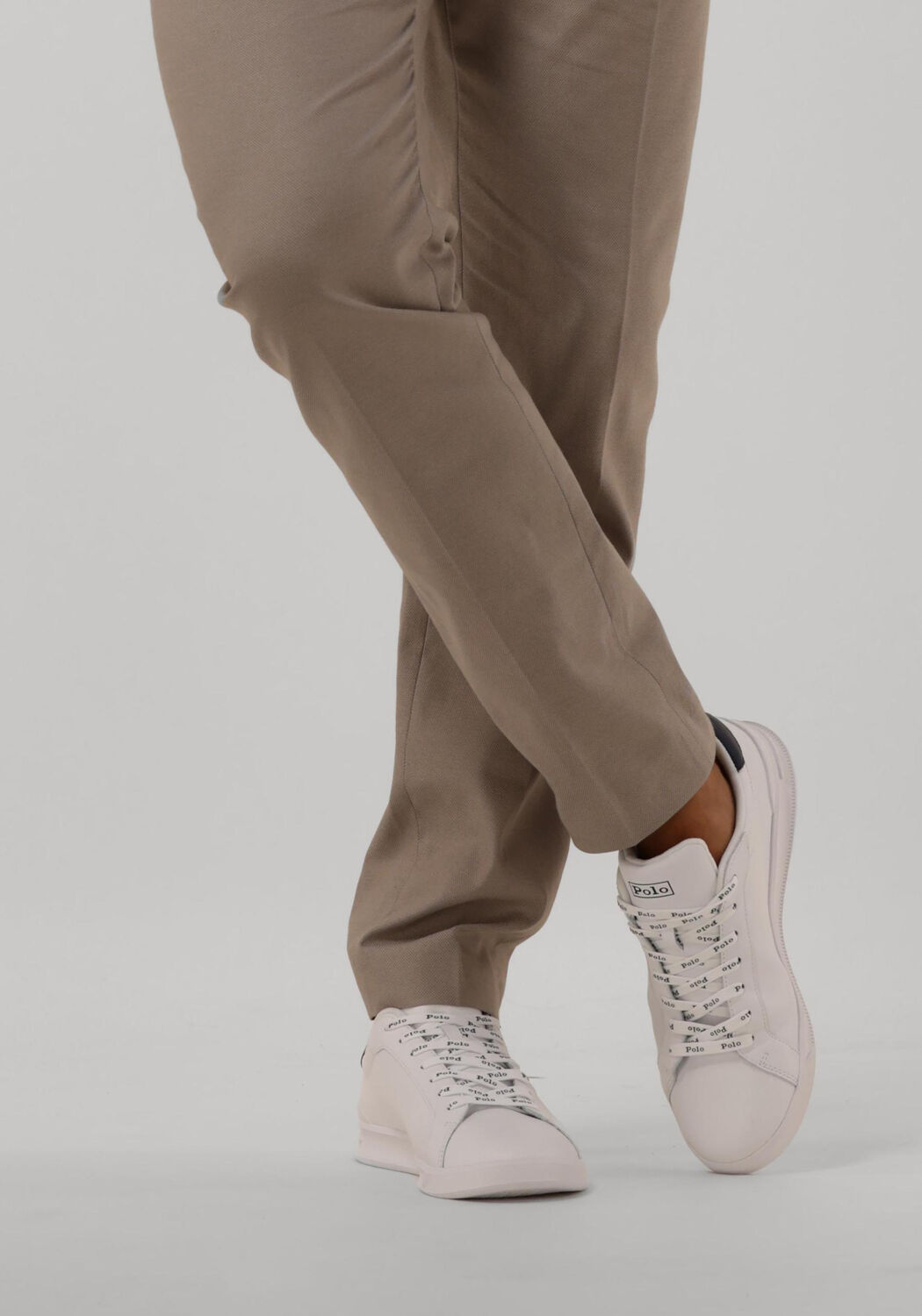 Witte POLO RALPH LAUREN Lage sneakers HRT COURT II - large